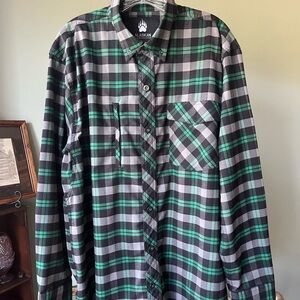 ALASKAN HARDGEAR BY DULUTH TRADING COMPANY FLANNEL SIZE MEDIUM